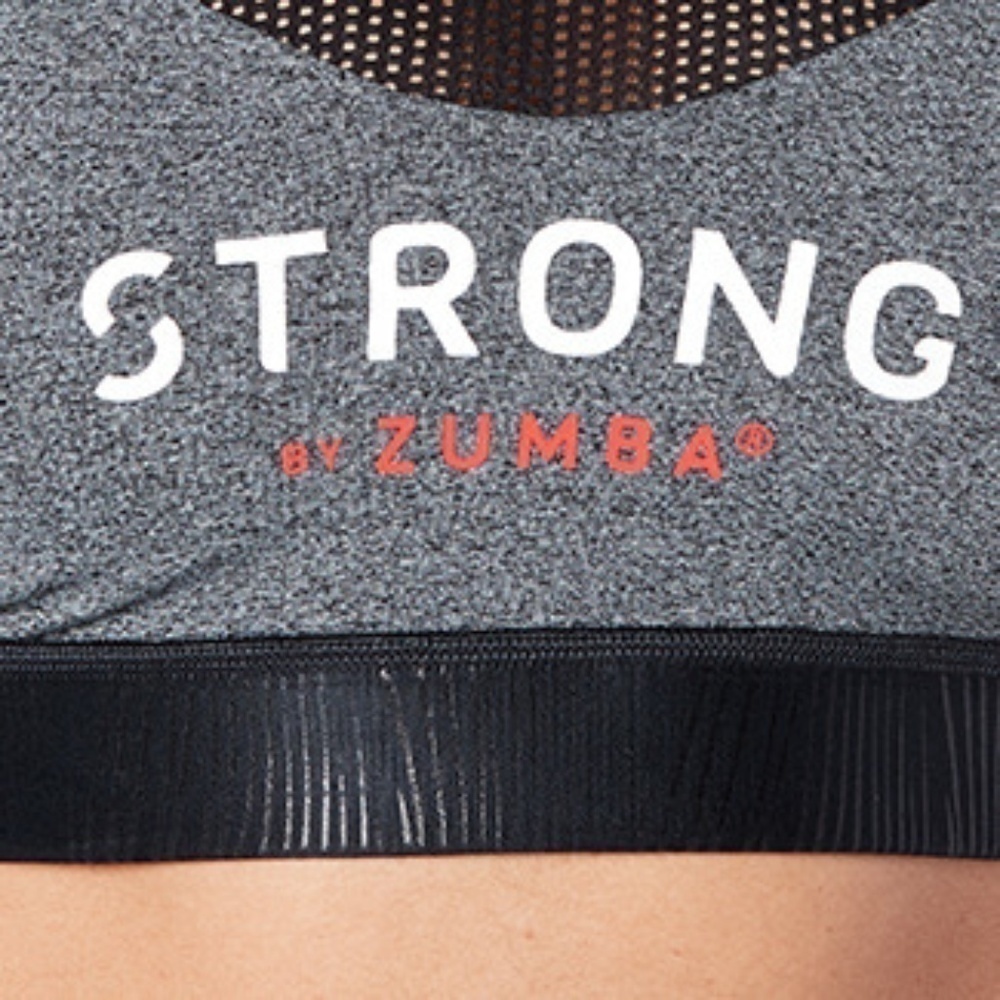 Don't Miss A Beat High Neck Bra strong by Zumba - Picture 2 of 4